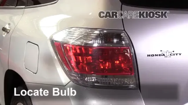 2013 Toyota Highlander Hybrid Limited 3.5L V6 Luces Luz trasera (reemplazar foco)